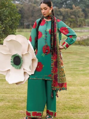 3 Piece - Digital Printed Suit - 42601484