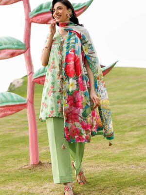 3 Piece - Digital Printed Suit - 42601497